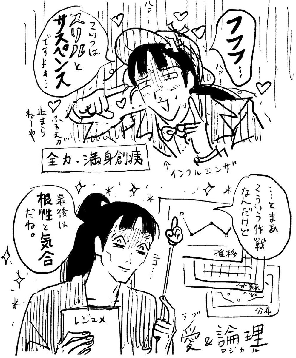 なんか、1人で楽しそう 