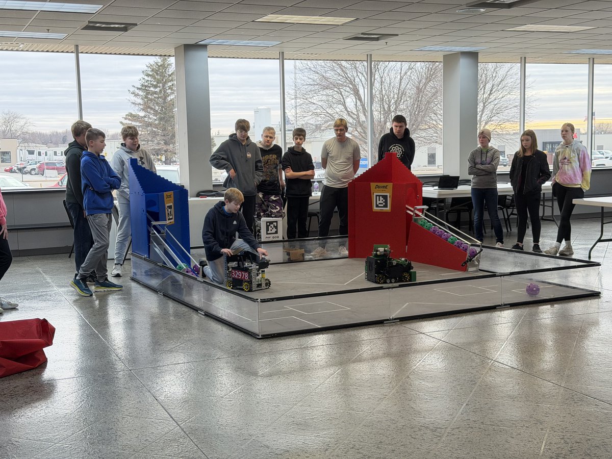 Last week, we had a local high school robotics team stop by and share what they’ve been working on for their competitions.

Always cool to see students getting hands-on experience with engineering and problem-solving. Great to see programs like this helping the next generation.