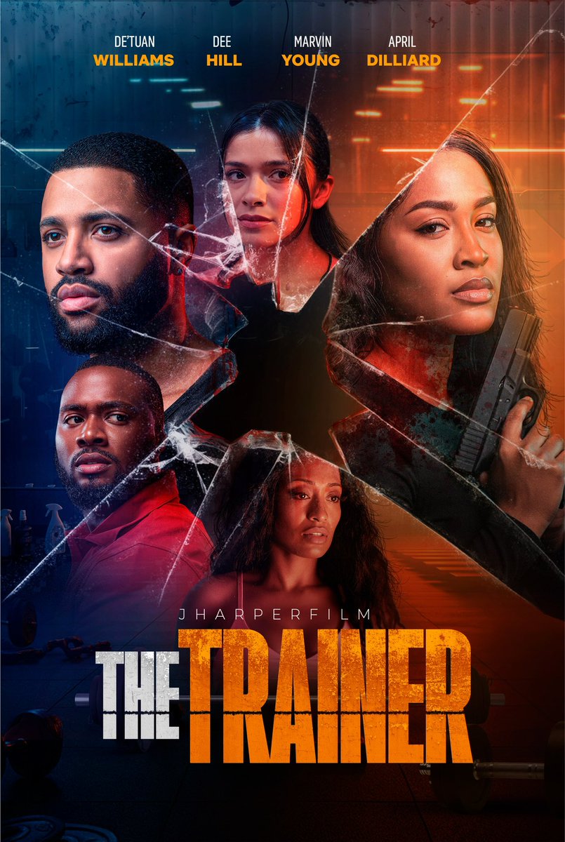 My next film to drop!!!!

 🏋️‍♂️ The Trainer 

#thriller #jharperfilms #tubi #starz #bet