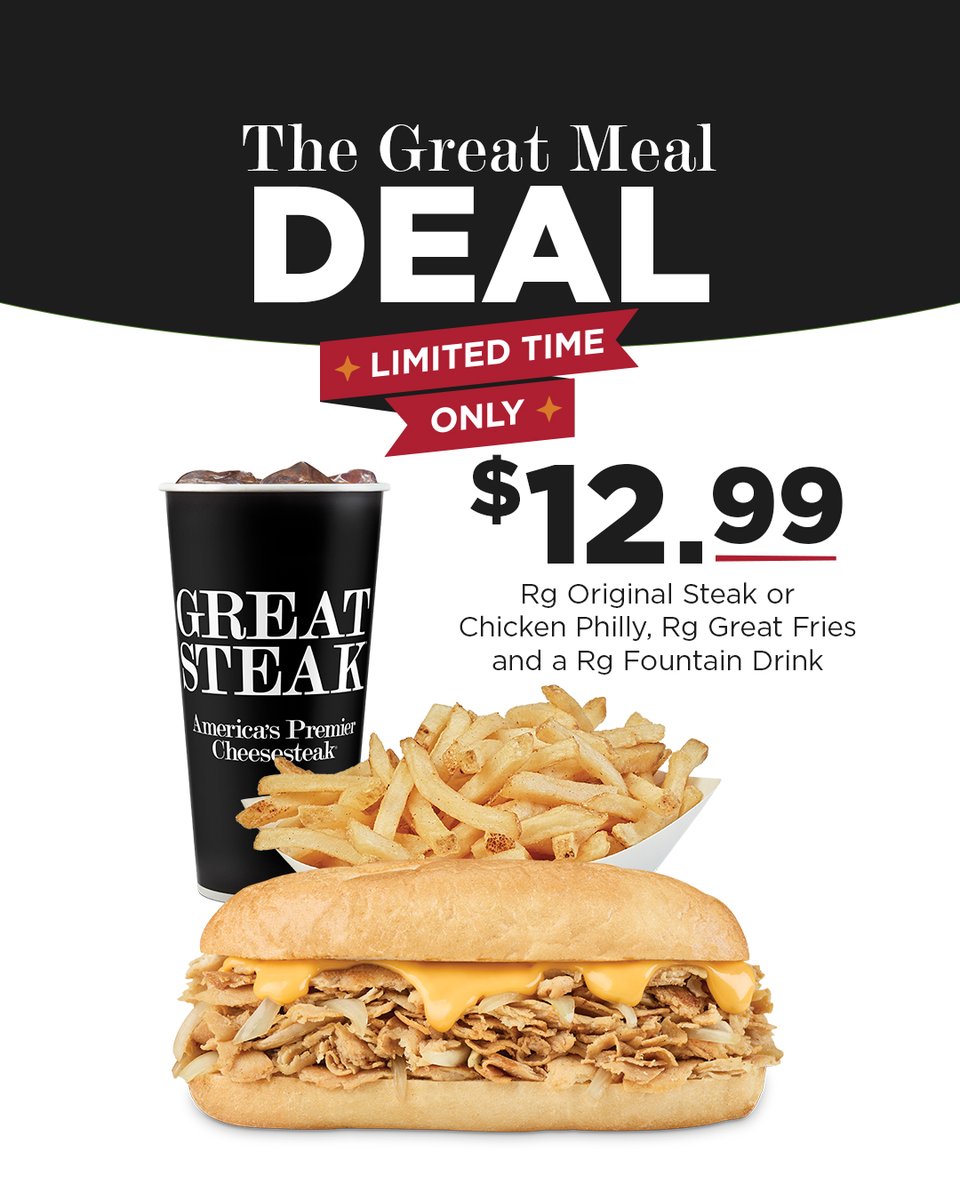 Great Steak tweet media