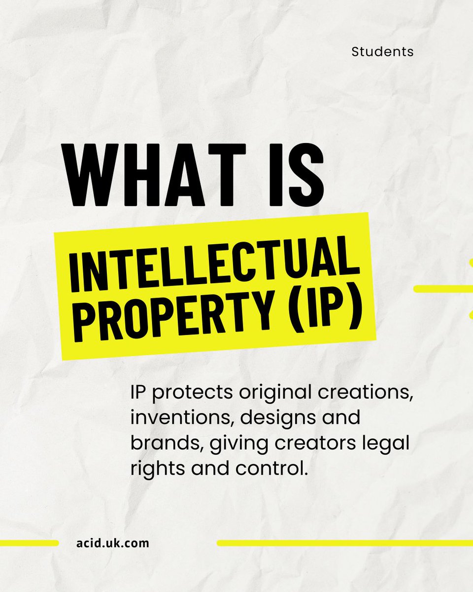 ACID_tweets's tweet image. Furniture design students: your ideas, drawings &amp;amp; forms are IP from day one.
Learn what IP you need, and how to protect your work before sharing it.

Visit ACID’s Student Membership page 👉 acid.uk.com/membership/stu…

 #IntellectualProperty #FurnitureDesign #DesignStudents