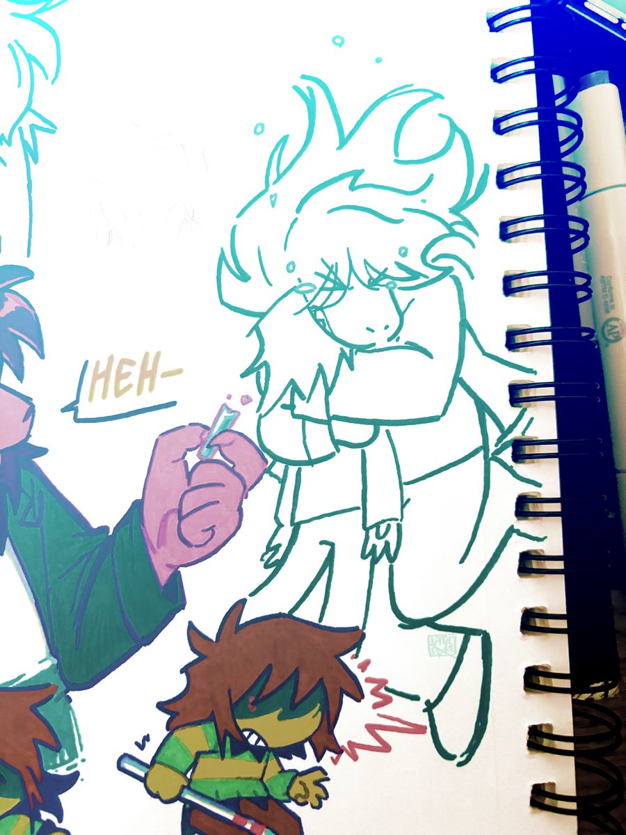 PepPixel's tweet photo. (2/2)
mostly this is a Kris and Susie art dump tho!! Cuz I wanted to try getting the hang of drawing them both better! And also.. I love them both. And needed to draw them ghgh- https://t.co/jKkpVM6afI