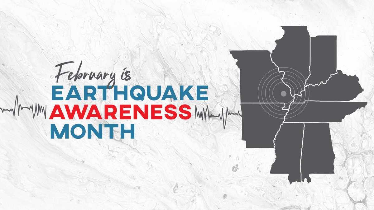MoDNR's tweet image. February is #EarthquakeAwarenessMonth in Missouri. While we hear about the occasional tremors, many go unnoticed. Let's remember our past and prepare for the future! Together, we can stay safe.

Learn more at ow.ly/ie3H50HmN5E.

#StayPrepared