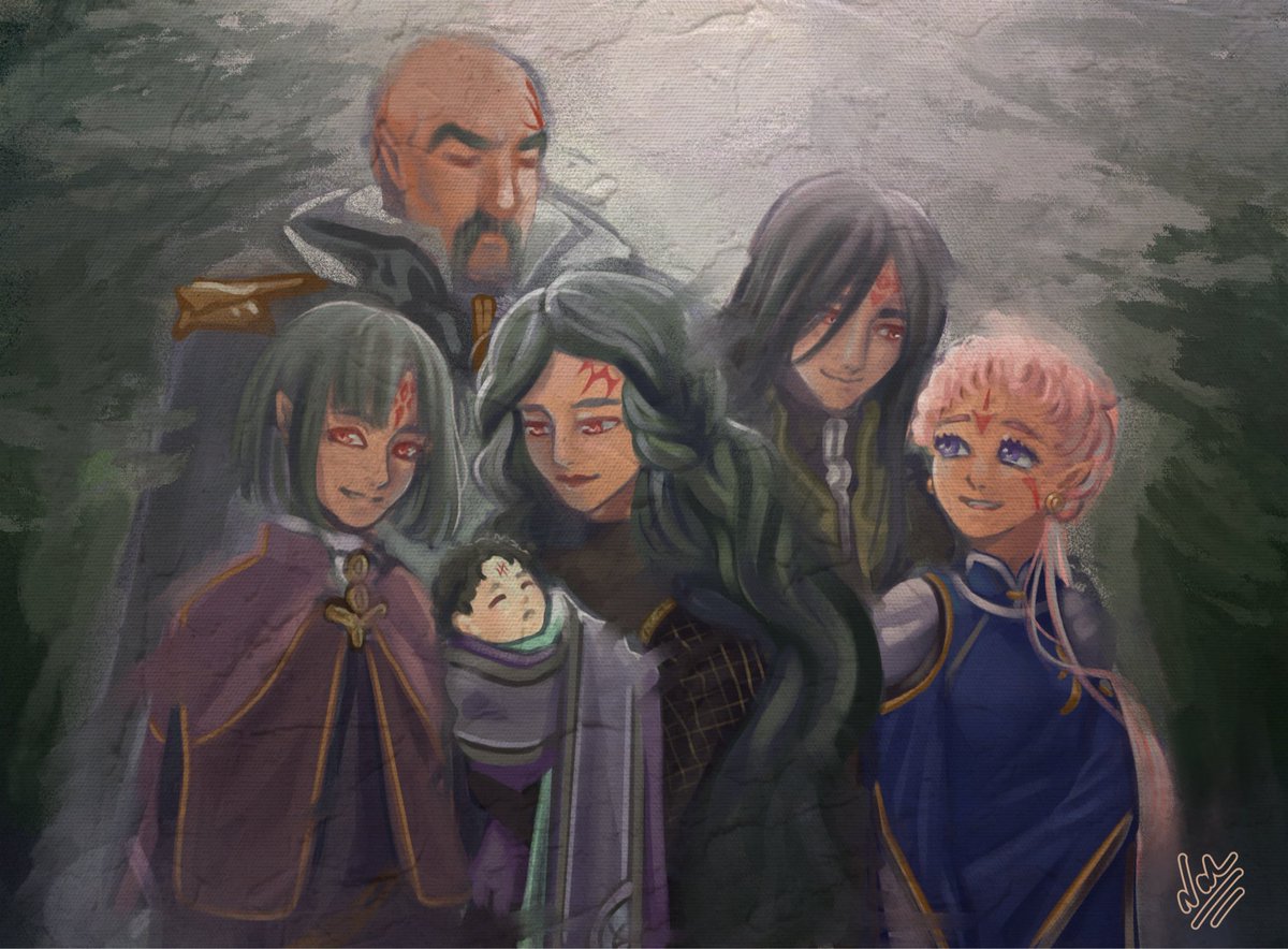 I really wasn’t expecting that much attention from posting my last Soren piece, I’m so grateful for all the kind words!!

Here’s the full painting pictured in the illustration without the damage. #radiantdawn #tellius #pathofradiance