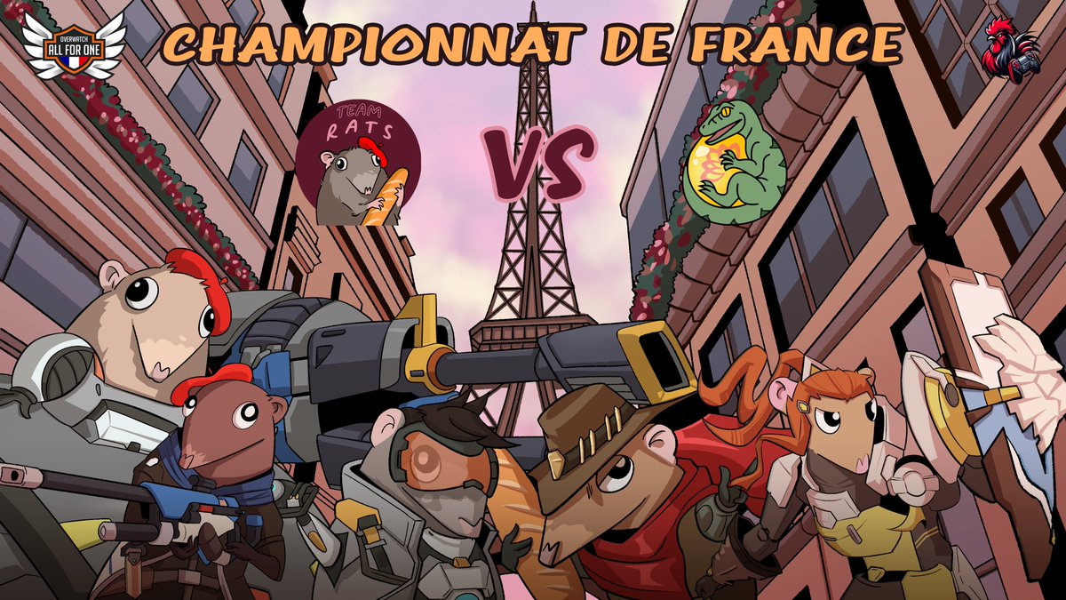 Ce soir à 21h !!!

Nots Rats affrontent la <a href="/Harmony__Esport/">Harmony</a> x Supershy. 
Un match important si l'on veut conserver notre place de leader du classement du Championnat de France !

À suivre sur la chaine de nos deux CEOs 🐀🐀 
twitch.tv/hellordfire
twitch.tv/caster_boomstox