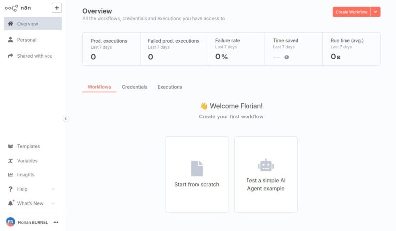 📌 Découvrez n8n une solution pour automatiser vos processus métiers, avec ou sans IA, tout en gardant la maîtrise de vos données.

Comment créer votre premier workflow ?
👉 it-connect.fr/n8n-cest-quoi-…

#n8n #NoCode #OpenSource  #IA #Workflow