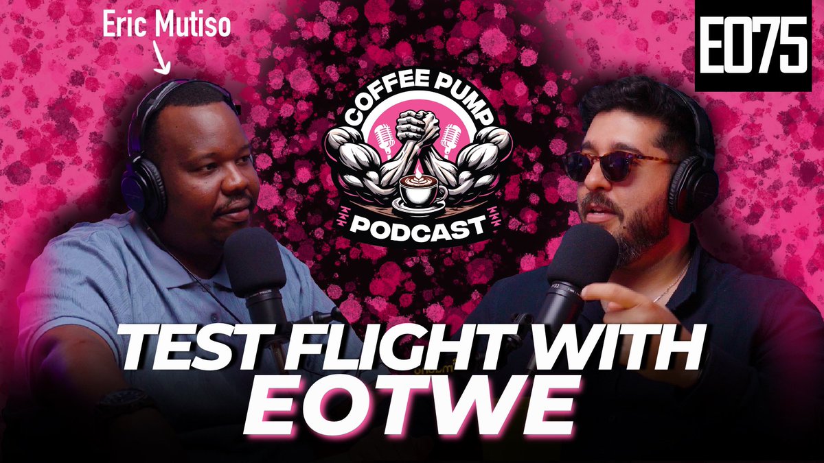 SajVayani's tweet photo. E075 with @EOTWE748 Going live at 7:30 pm today: https://t.co/iJCrNr2Hnx https://t.co/xlOusAjeeC