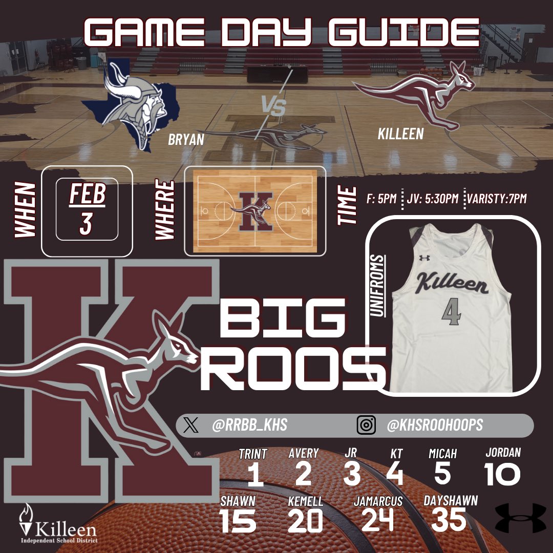 Killeen Runnin Roos Basketball tweet media