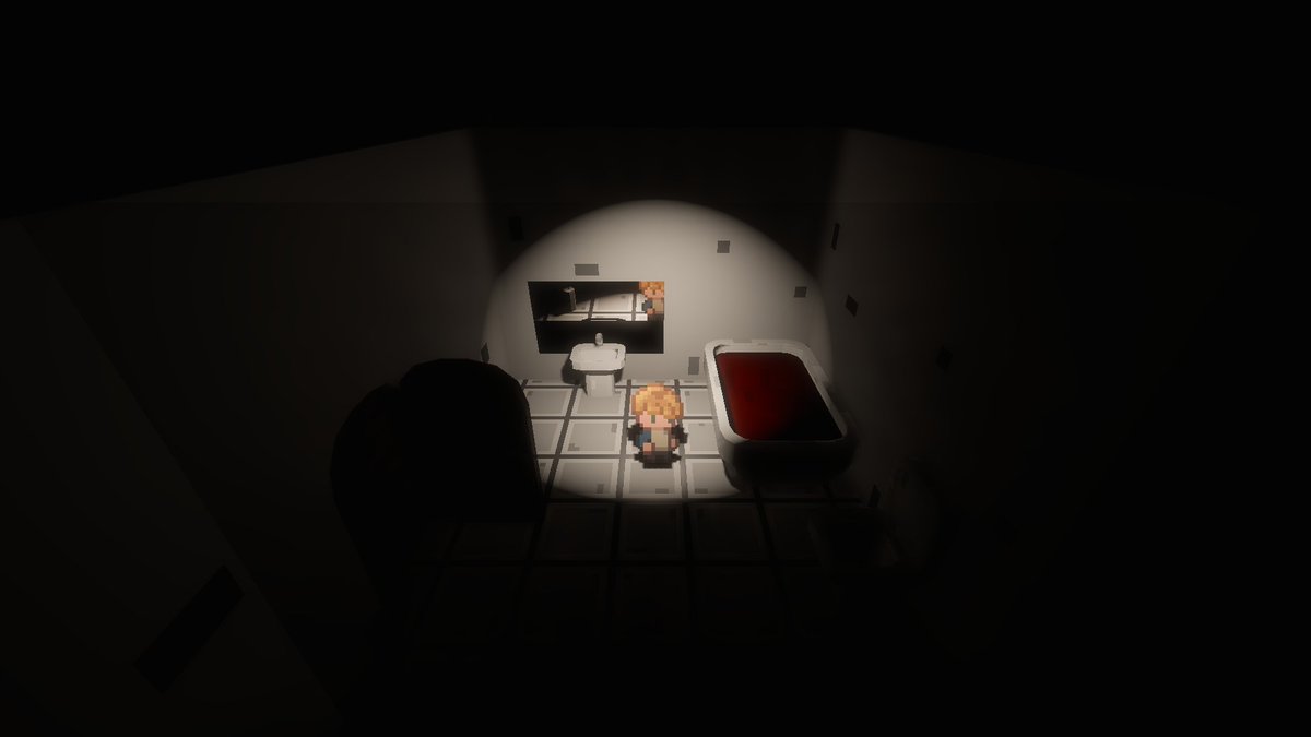 XHeheX1's tweet photo. Been working on a short horror side project for about two weeks, and the game page for it is now released!

It'll be released late this week or next week. Go give it a follow if you're interested

Itch: https://t.co/cEyCq85pej
Game Jolt: https://t.co/GVTW2GxEAi

#gamedev #godot https://t.co/A4xxeiSani