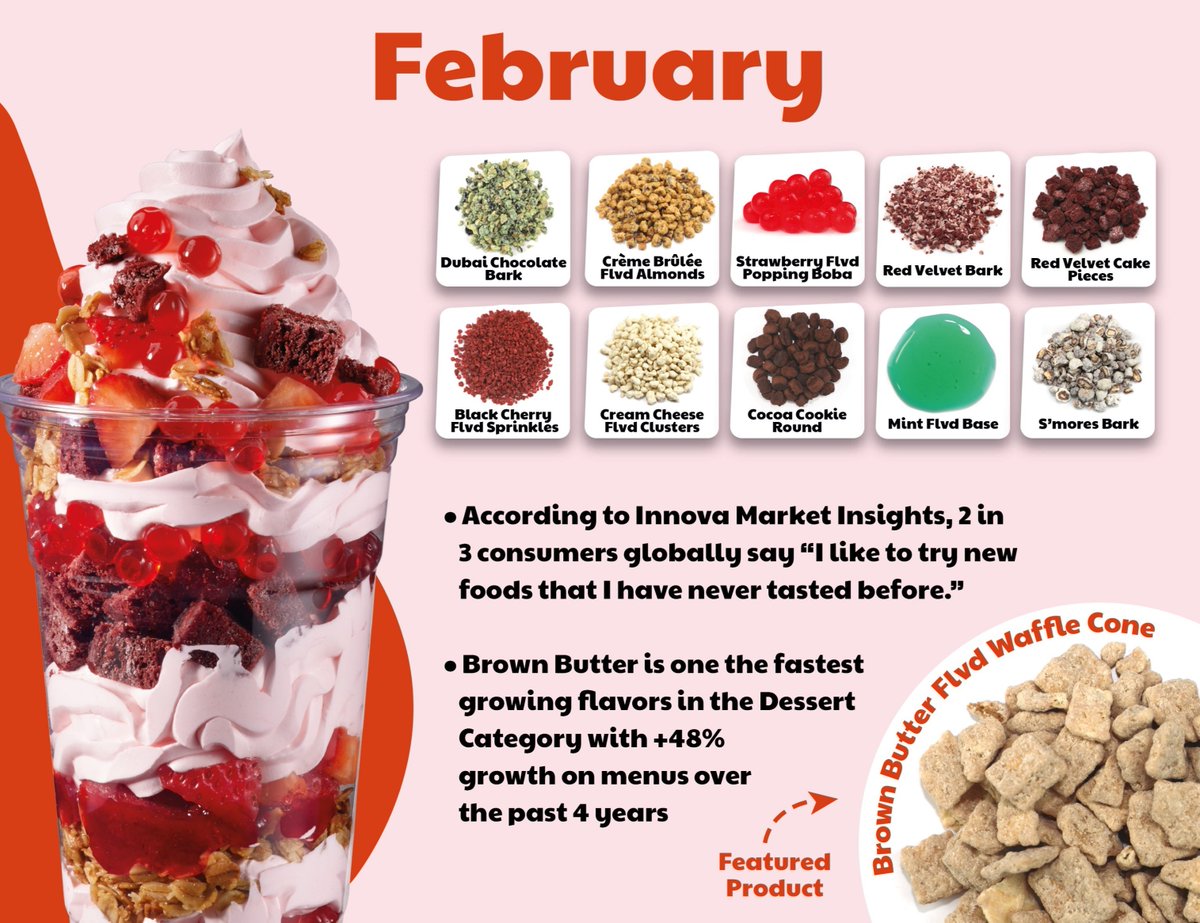 February already? Time flies—but inspiration doesn’t have to!
There’s still time to request our Seasonal Concept Calendar, filled with trend-driven ideas for crave-worthy seasonal LTOs and menu moments.
👉 Contact your sales rep to request yours.

pecandeluxe.com/news/request-o…