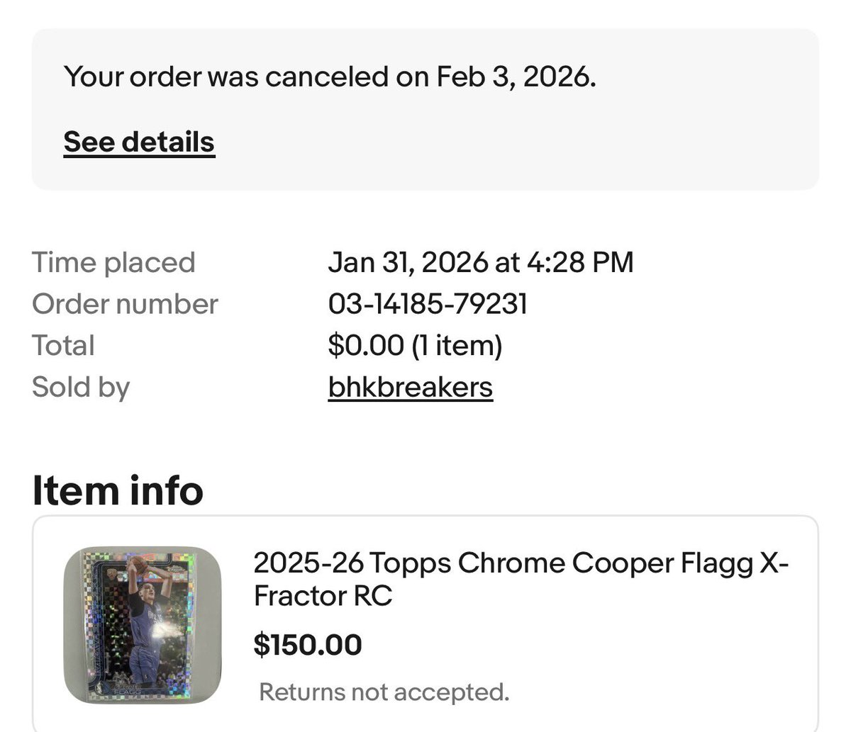 jcampbell____'s tweet photo. Another seller not honoring the sale saying out of stock. @AskeBay https://t.co/mpB3EwjAEk
