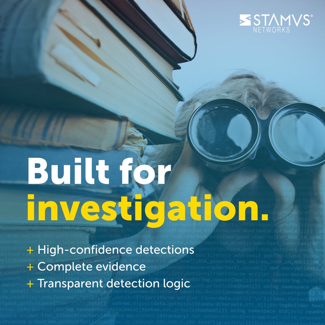 Stamus Networks tweet media