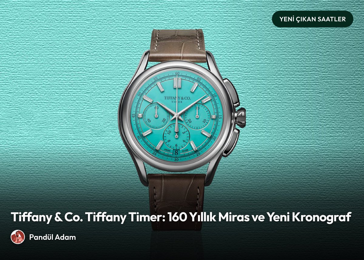 Tiffany &amp; Co. - Tiffany Timer ile alakalı yazım, <a href="/watchlabb_com/">watchlabb</a> blogda yayında! 

Link:

watchlabb.blog/yeni-cikan-saa…