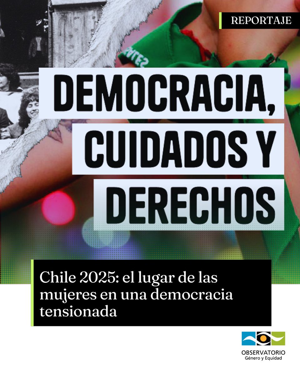 Observatorio Género tweet media