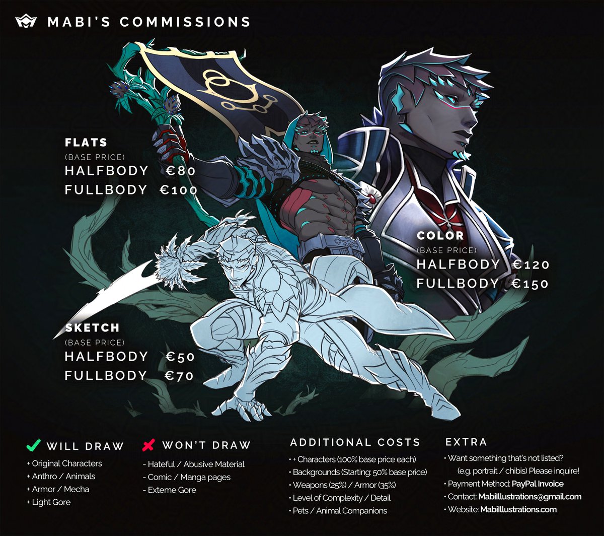 Mabi | Commissions Open tweet media