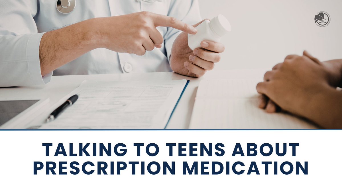 Parents, have you talked with your teen about prescription drug safety? Here are a few ways to keep the conversation going:

Talk about the risks of misuse &amp; overdose
Make sure medications are taken only as prescribed
Store &amp; dispose of medications safely
getsmartaboutdrugs.gov/family/should-…
