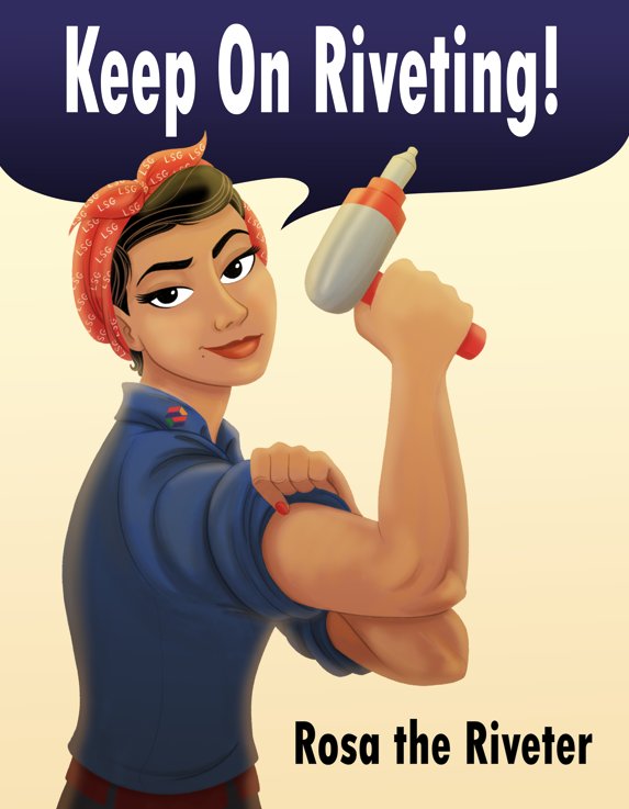 Rosa the Riveter 💪🛠🔩 tweet media