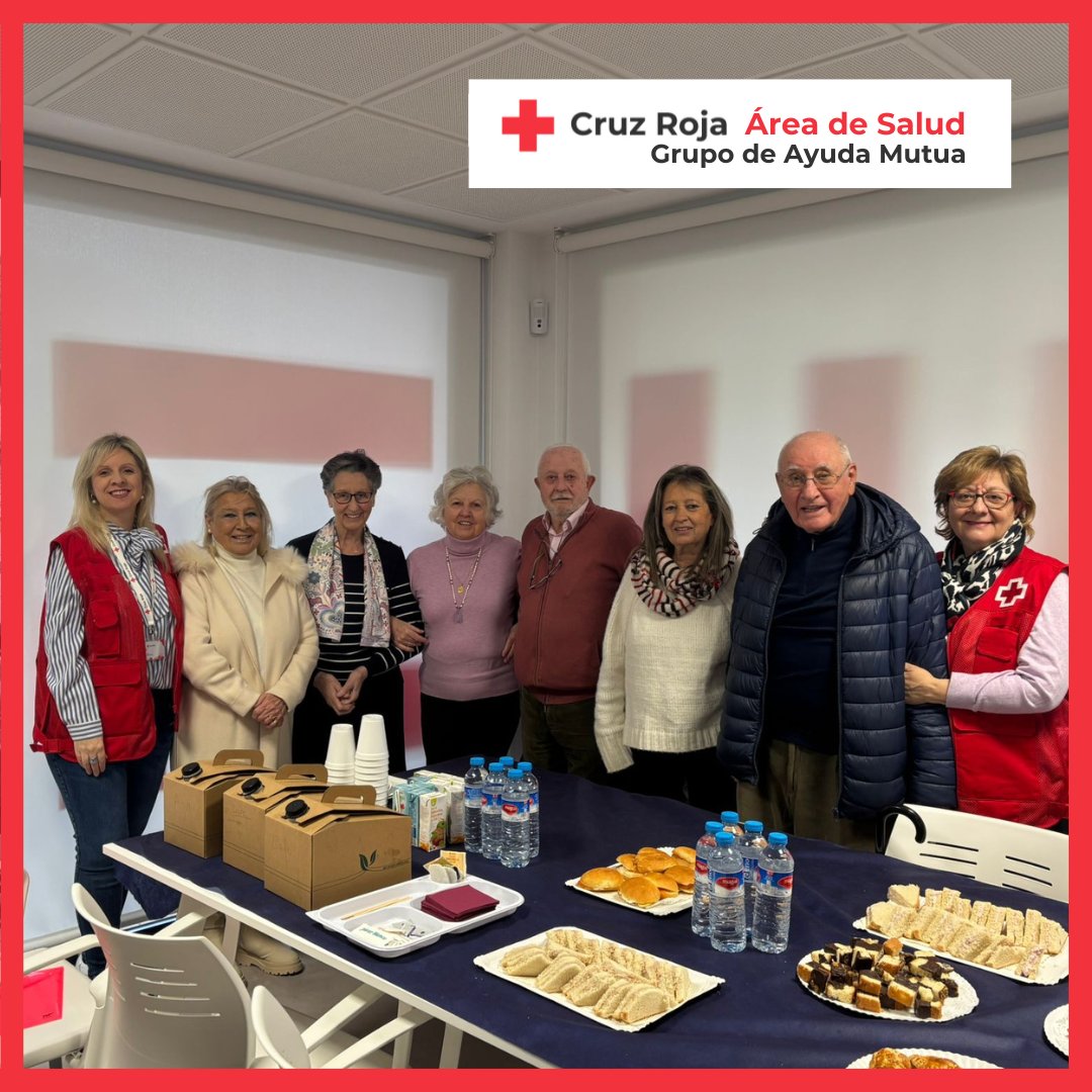 🥐☕ Un desayuno compartido sabe mejor cuando hay apoyo, escucha y comunidad.

Así se vivió este encuentro del Grupo de Ayuda Mutua del Área de Salud de Cruz Roja, un espacio para cuidarse entre iguales y seguir caminando juntos. ❤️
