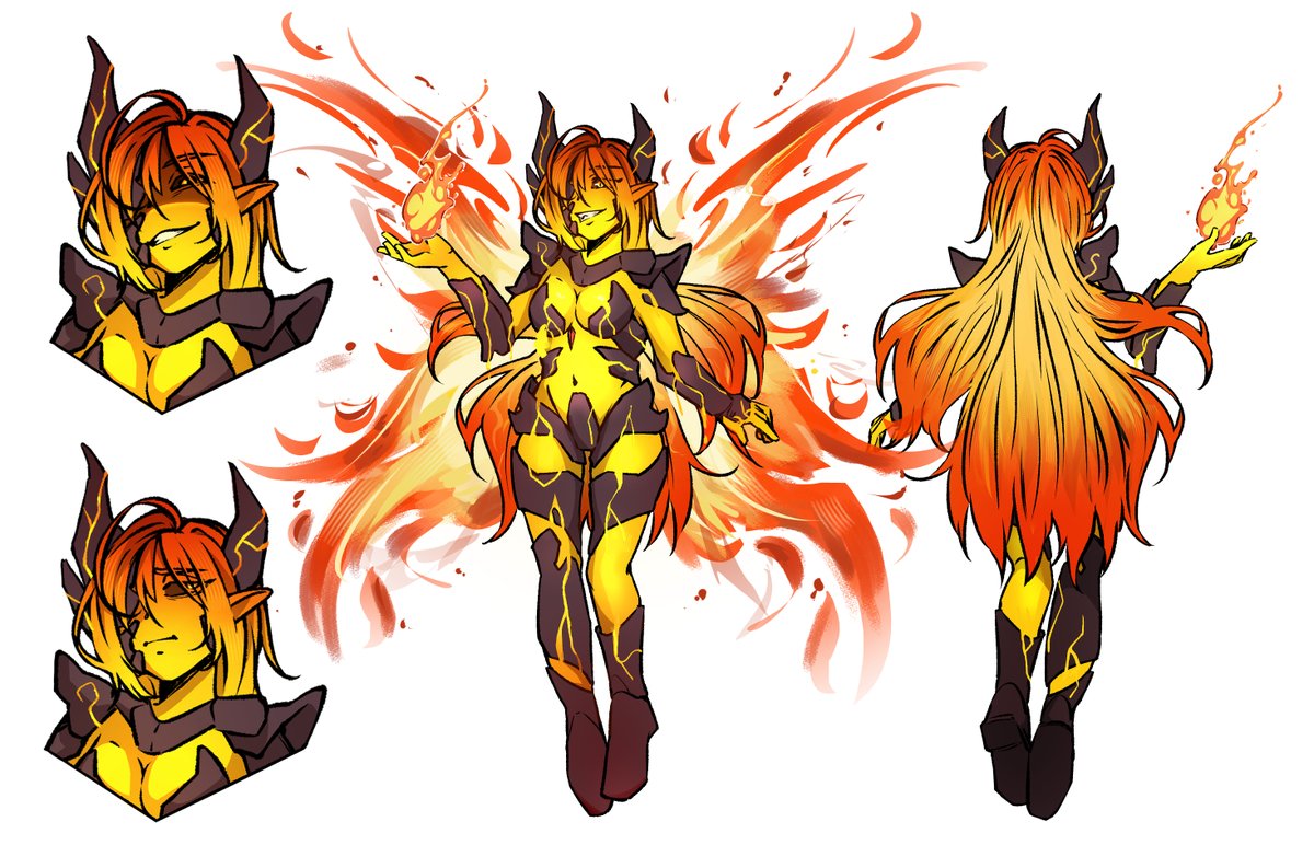 @/noirr515 hat uns heute mit einem Artwork zu unseren Feuerteufeln gesegnet und damit nicht nur die Herzen der Spielerschaft geschmolzen sondern auch die Anfrage nach Feuerresistenz steigen lassen.
#AshbornRP