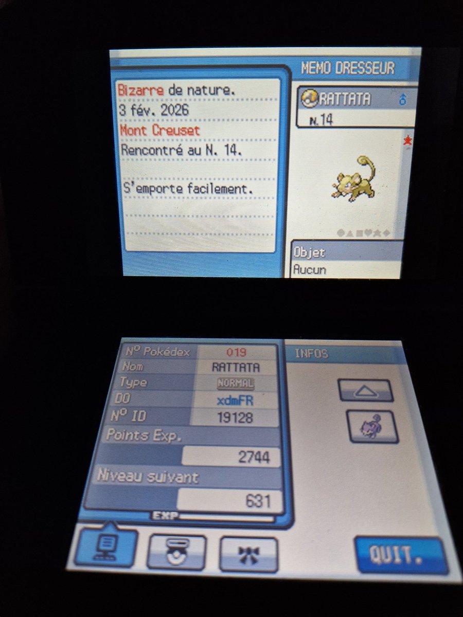 Rattata shiny (14%) en 10284 rencontres
Phase 3 pour Marill
#SHLS13