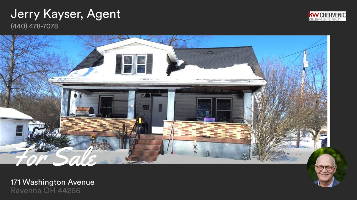 gak327's tweet photo. 🛌 4 🛀 2 🚘 1
📍 171 Washington Avenue, Ravenna, OH, 44266

My latest listing on RateMyAgent.
SAL 2005015692
https://t.co/hIrUZlyNK5

...
#ratemyagent #realestate #Keller_Williams_Chervenic_Real https://t.co/szHorSKcho