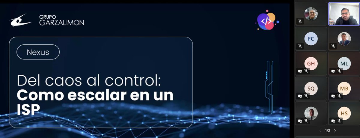 PromtelMx's tweet photo. ⚡ Desde PROMTEL se lleva a cabo el taller ¿Cómo escalar un ISP mediante gestión integral?, impartido por el Grupo Garza Limón.

Regístrate: https://t.co/OiwdlptmHI

Este espacio fortalece capacidades técnicas para el desarrollo de la conectividad en México. https://t.co/2RYbTuhcBN