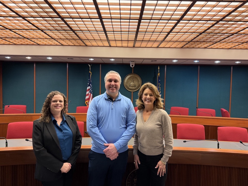 GASelfStorage's tweet photo. GASSA was honored to be invited to the State Capitol to speak before the House Small Business Development Committee and share the impact our small business members have across Georgia. Big thanks to Cliff Hite, Megan Armstrong, and Jane Sauls for representing us so well. https://t.co/EztdKyM2SB