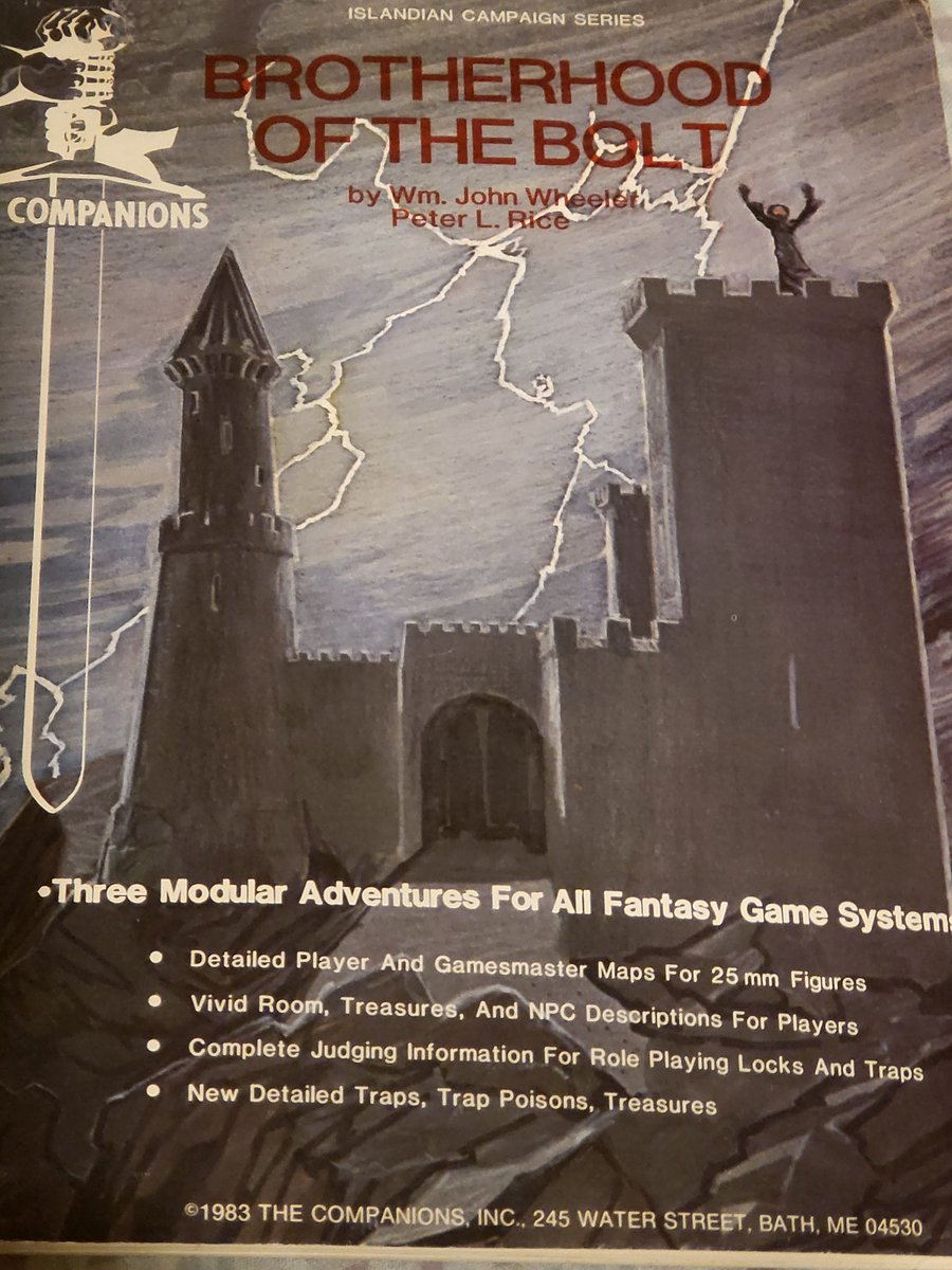 JoeGKushner's tweet photo. While cleaning, i found another example of companies working without the #OGL. I belive it was @YoDanno who shared an ad that this series was going to be collected and published by TSR back in the day but it never happened. https://t.co/z06WLdKkl7