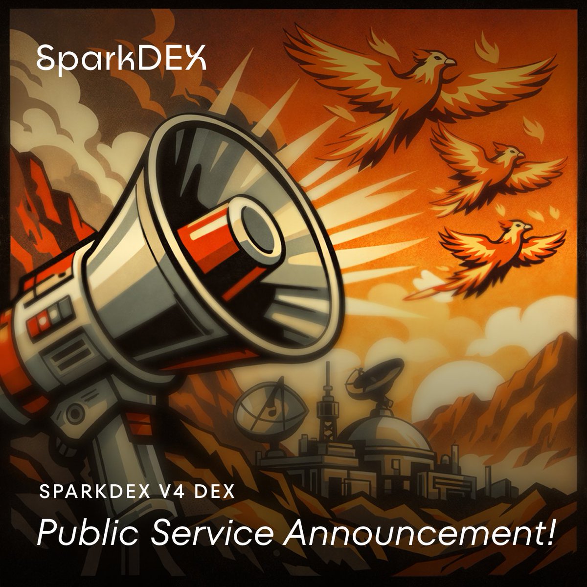 SparkDEX tweet media
