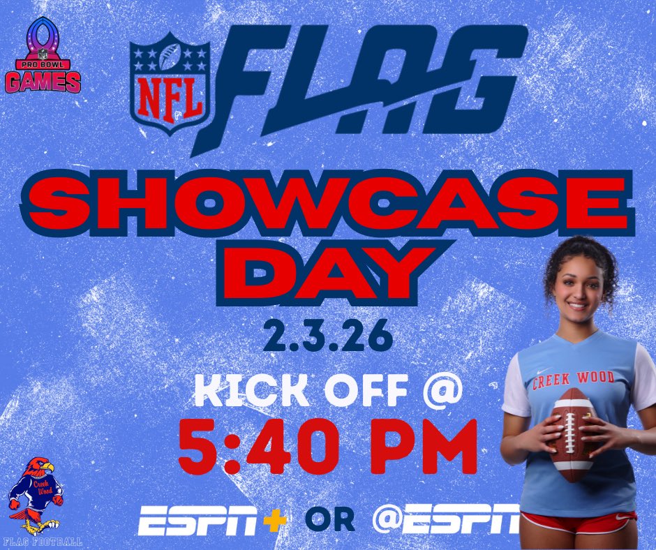 Creek Wood Flag Football tweet media