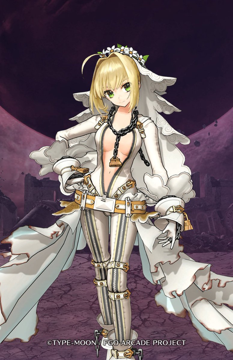 え、まって、まって、嫁ネロにこんな差分あったの？？やば #FGOアーケード