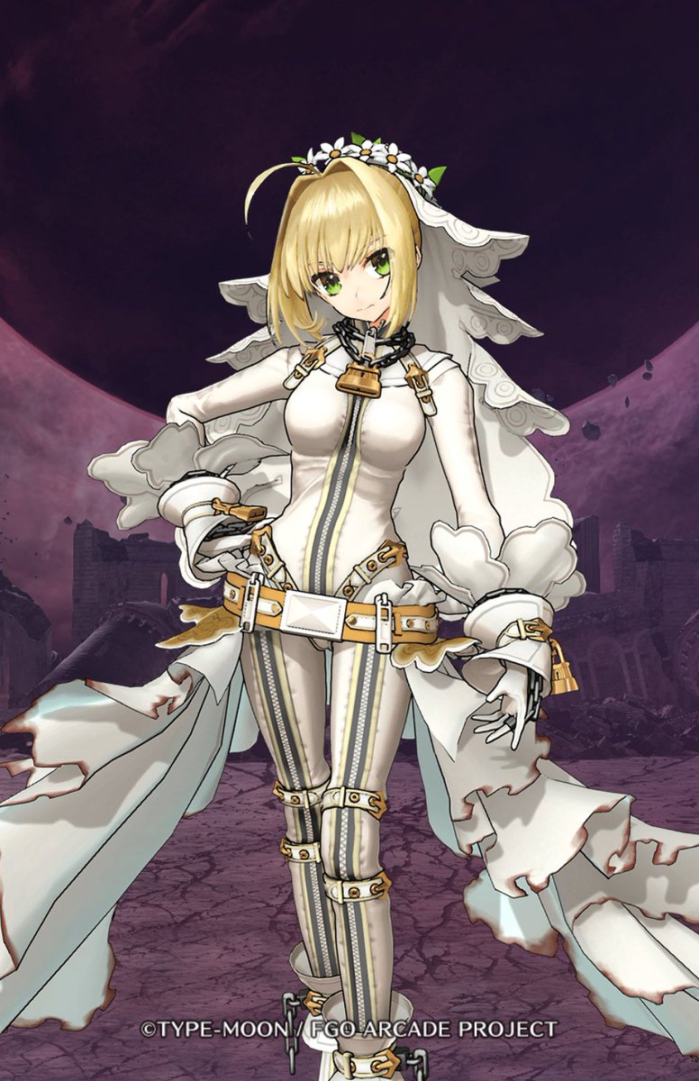 え、まって、まって、嫁ネロにこんな差分あったの？？やば #FGOアーケード