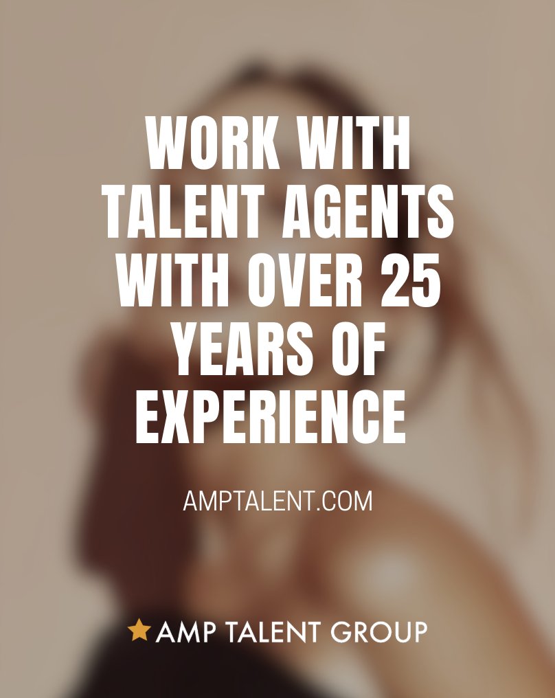 Experience matters. Our agents bring 25+ years of industry knowledge to your career. ✨

Guiding talent with clarity, care, and industry insight. 
.
.
.
.
.
#AMPTalentGroup #AMPBookings #BookedIt #TalentSuccess #ActorsLife
#NewYork #Toronto #TalentAgency #AMPTalent