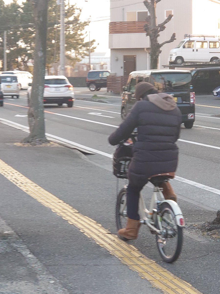 FUMA053's tweet photo. 自転車を運転しながらポケモンgoの迷惑行為 https://t.co/1a7eMJtEw7