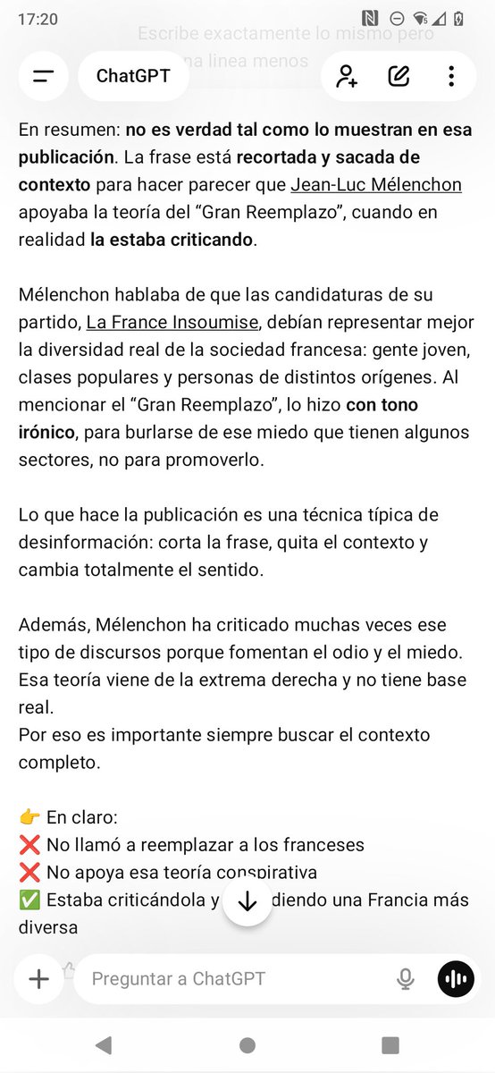 JoanLomar's tweet photo. @valeirak @aschapire Le he preguntado a Chatgpt si era verdad lo que has publicado. https://t.co/CB6iZ2kQmq