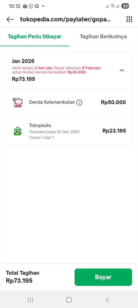 rizainter's tweet photo. Make cuma 23rb, dendanya 50rb.
Buset kejam amat gopay @gopayindonesia https://t.co/EFlkcxgCjp