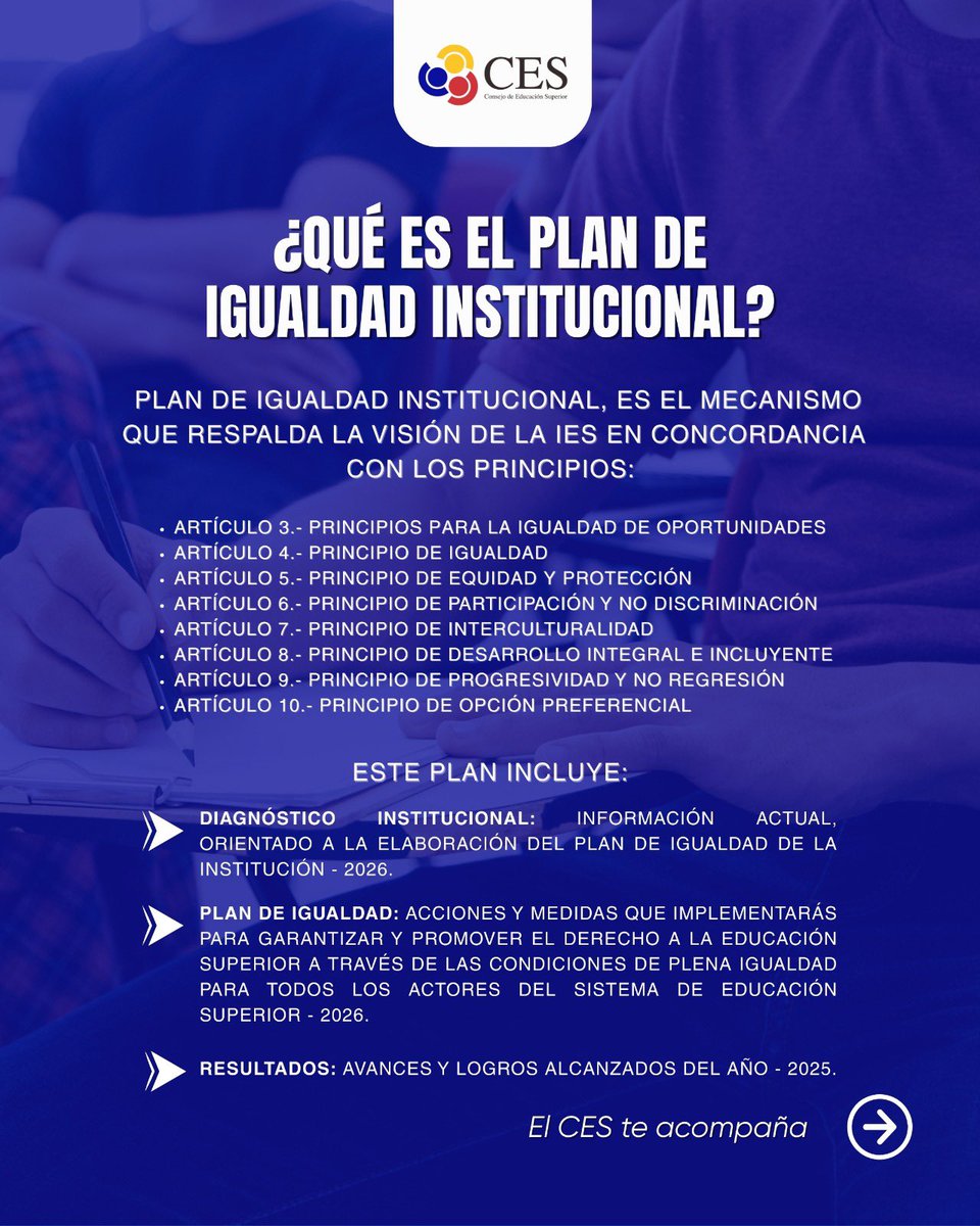 ️ | El CES acompaña a las IES en el cumplimiento del Plan de Igualdad ...