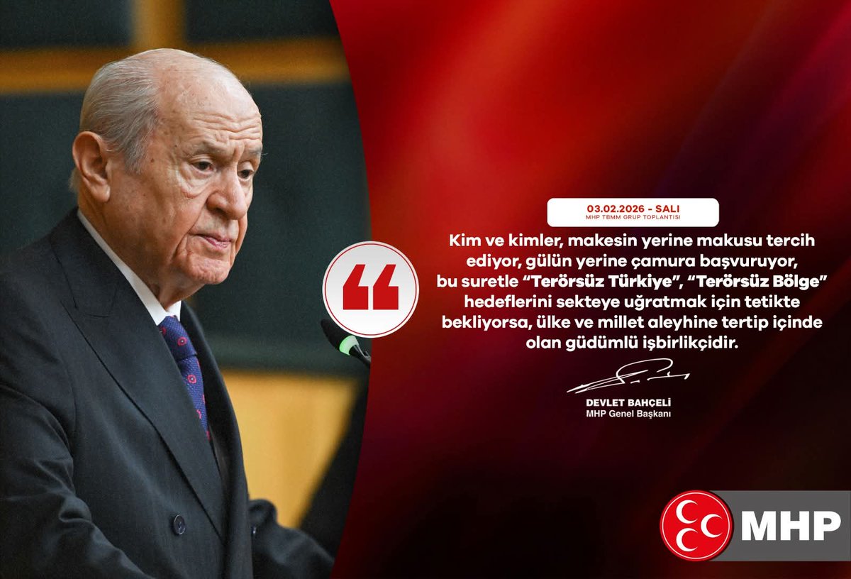 Kim ve kimler, makesin yerine makusu tercih ediyor, gülün yerine çamura başvuruyor, bu suretle “Terörsüz Türkiye”, “Terörsüz Bölge” hedeflerini sekteye uğratmak için tetikte bekliyorsa, ülke ve millet aleyhine tertip içinde olan güdümlü işbirlikçidir.