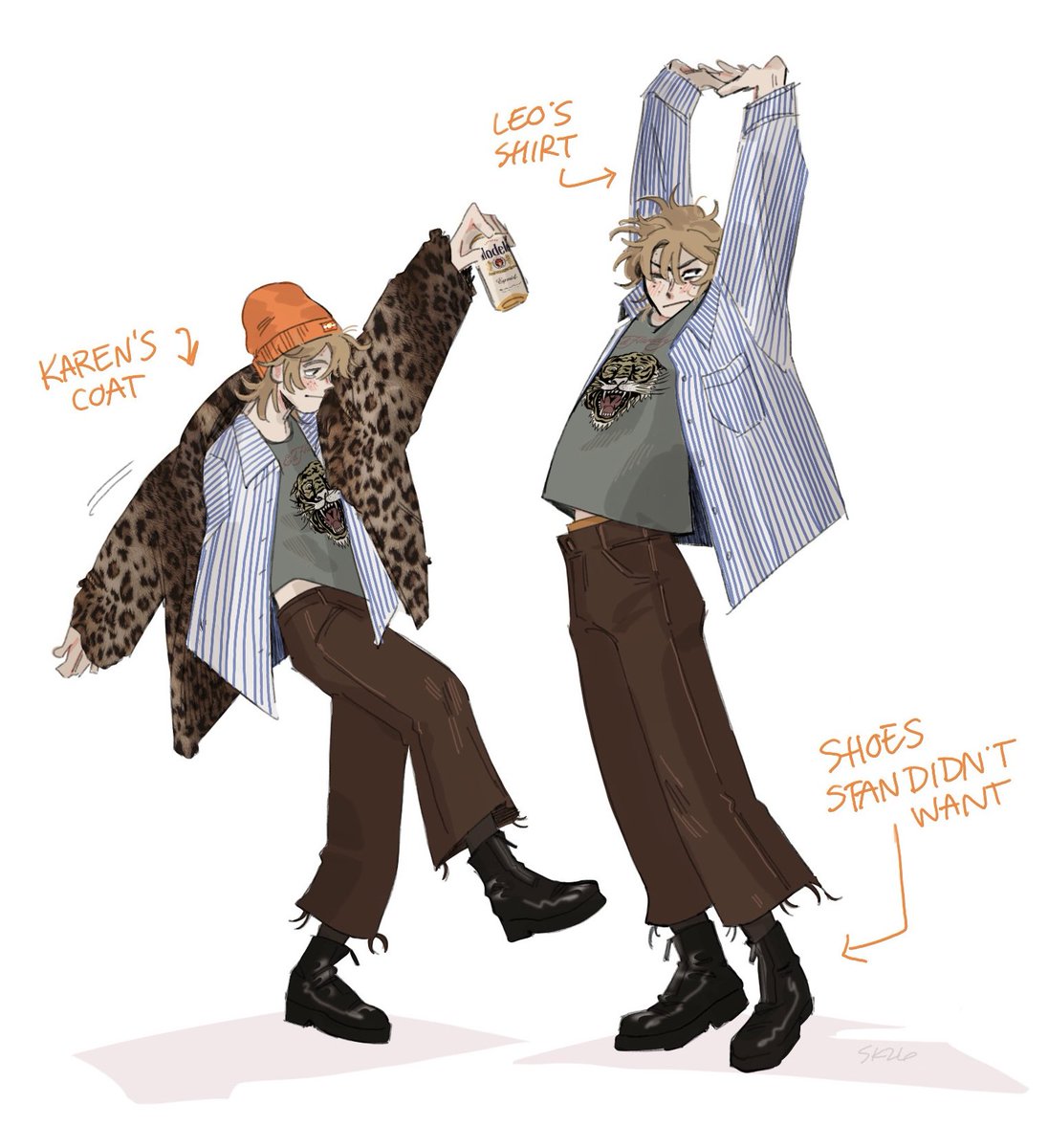 big into dressing kenny up in pieces of my wardrobe lately #SouthPark #KennyMcCormick #sptwt