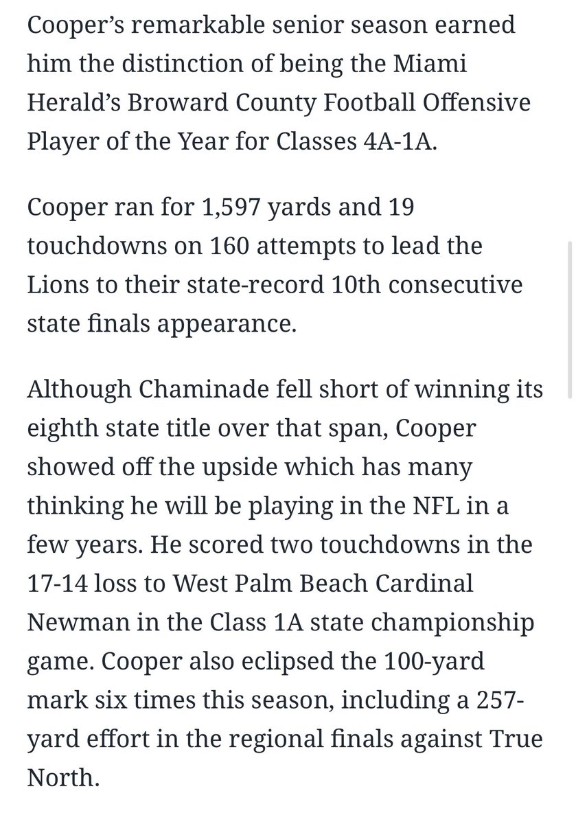 TBrinson16's tweet image. Your offensive player of the year. 🏆 ❤️🙏🏽💪🏽 #Cooper