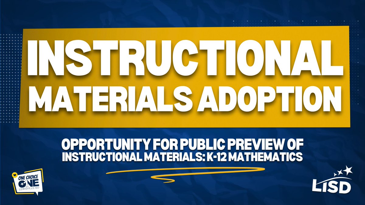 Lewisville ISD tweet media