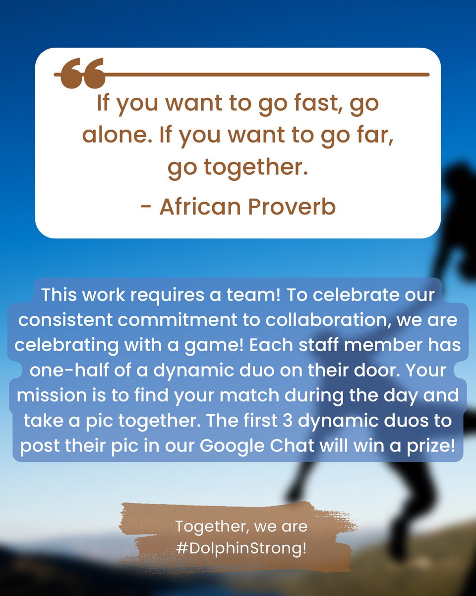 busybeeanalee's tweet image. #NationalSchoolCounselingWeek Day 2: #TeamworkMakesTheDreamWork 🩵 Our @OakSpringsElem Champions had a blast finding their dynamic duo today! Together, we are #DolphinStrong! #NSCW26 

✨ @OSEPROUD1 @abooe51 @AISDCOUNSELING @PamMart40879645 @ASCAtweets @TxCAtweets