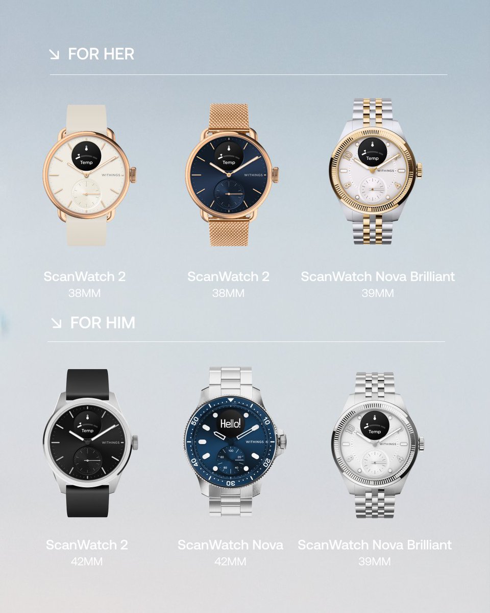 Withings tweet media