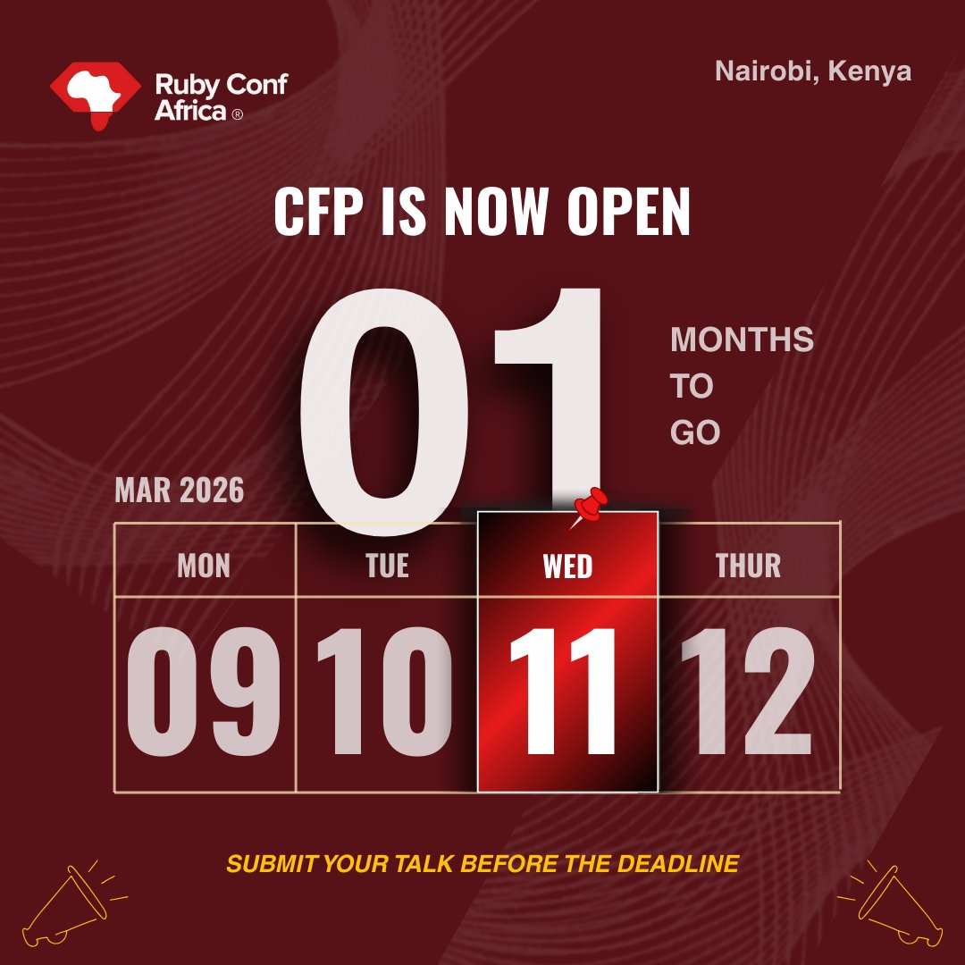 African Ruby Community tweet media