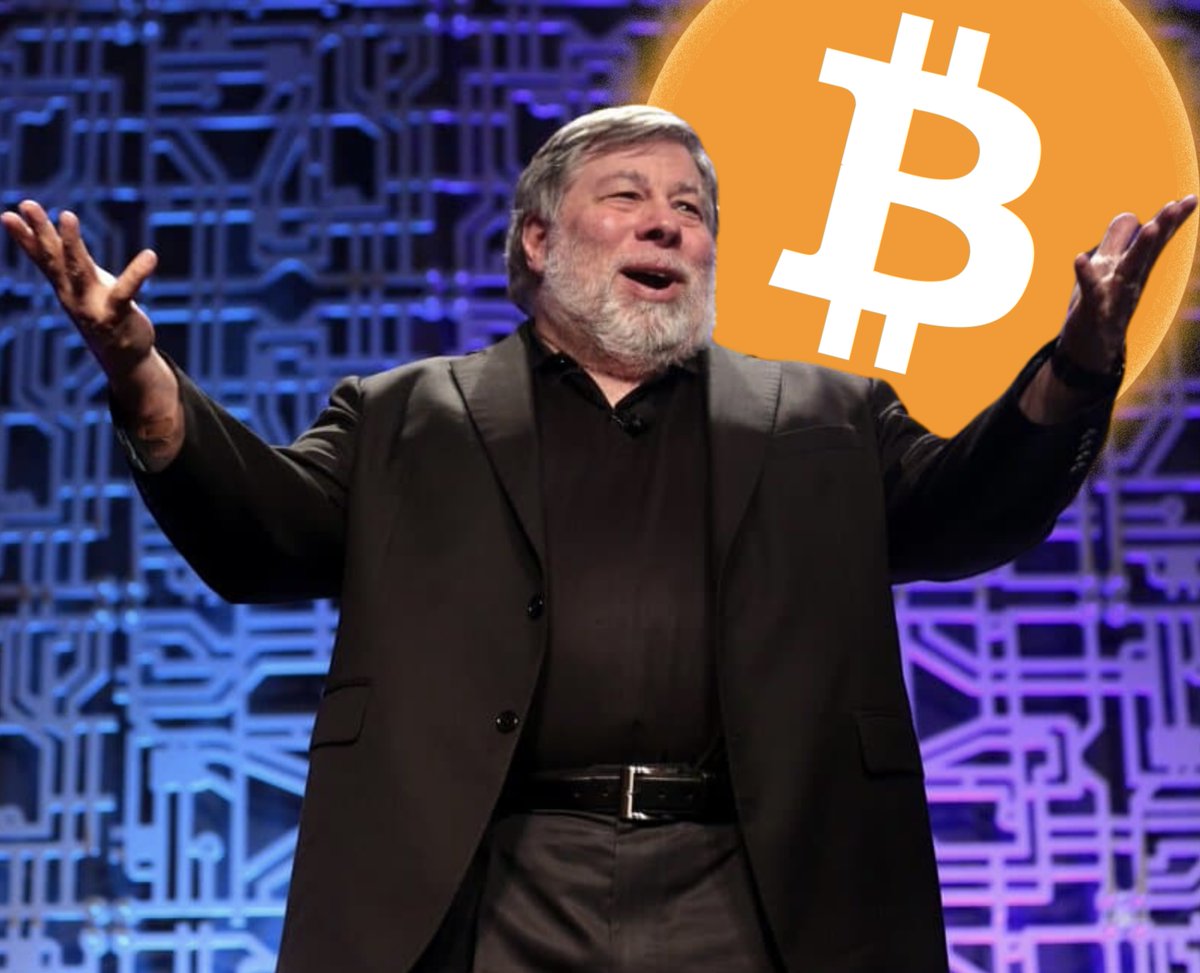APPLE CO-FOUNDER STEVE WOZNIAK: "#Bitcoin is the most amazing mathematical miracle. It's better than gold." 💯