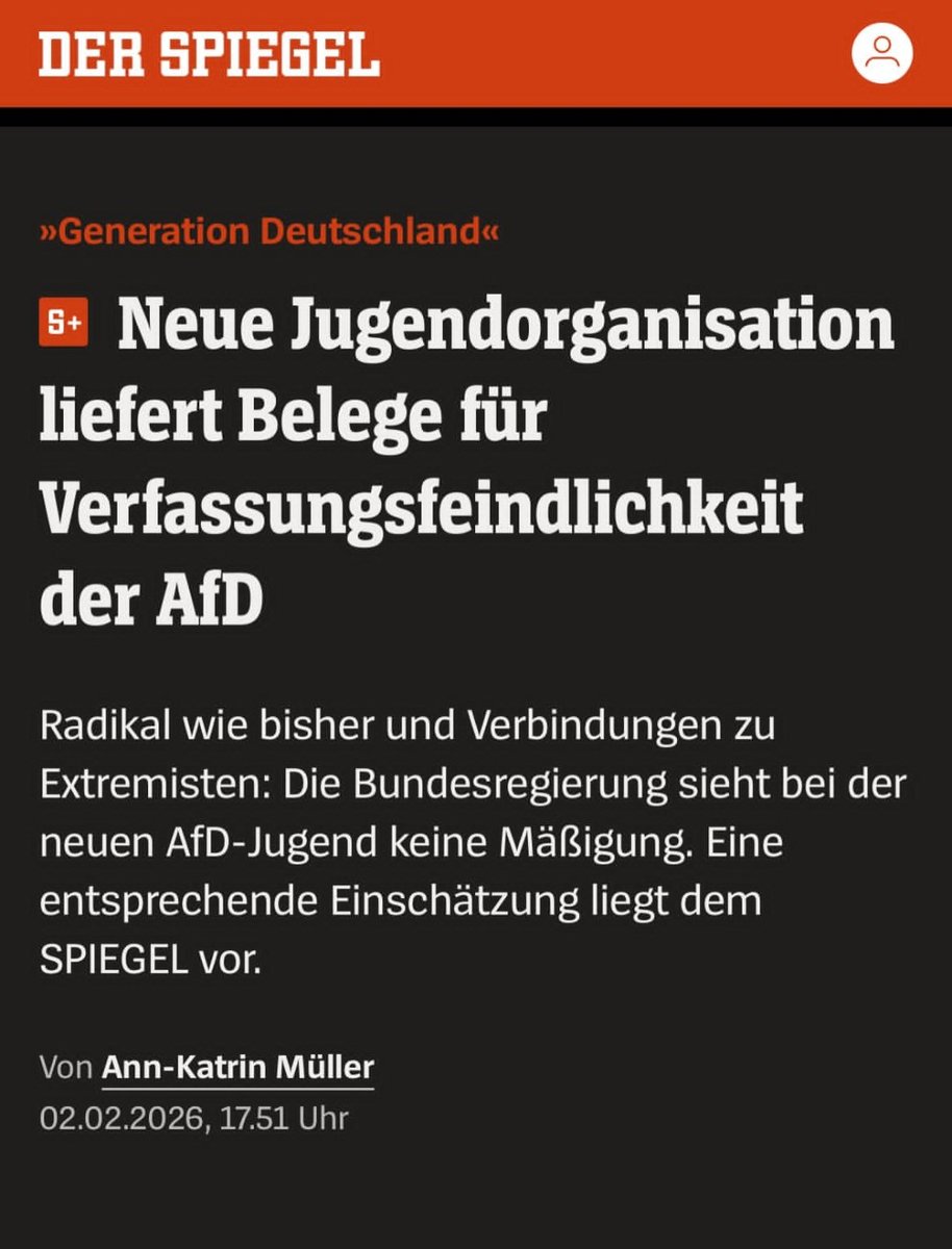 #DummfragenAmAbend des 03.02.2026:

YES! 💪🏽: t1p.de/hvq8a

B! 🤷🏽‍♀️: t1p.de/f3w8g

😂 Nein! 🤦🏽‍♀️: t1p.de/gptew

AAAH! 🤷🏽‍♀️: t1p.de/ytm3s

Klar! Mit einem #AfDVerbot2026!✊🏽: t1p.de/78rsm

Klar! 🥳: t1p.de/6jmkz

#NazisRaus