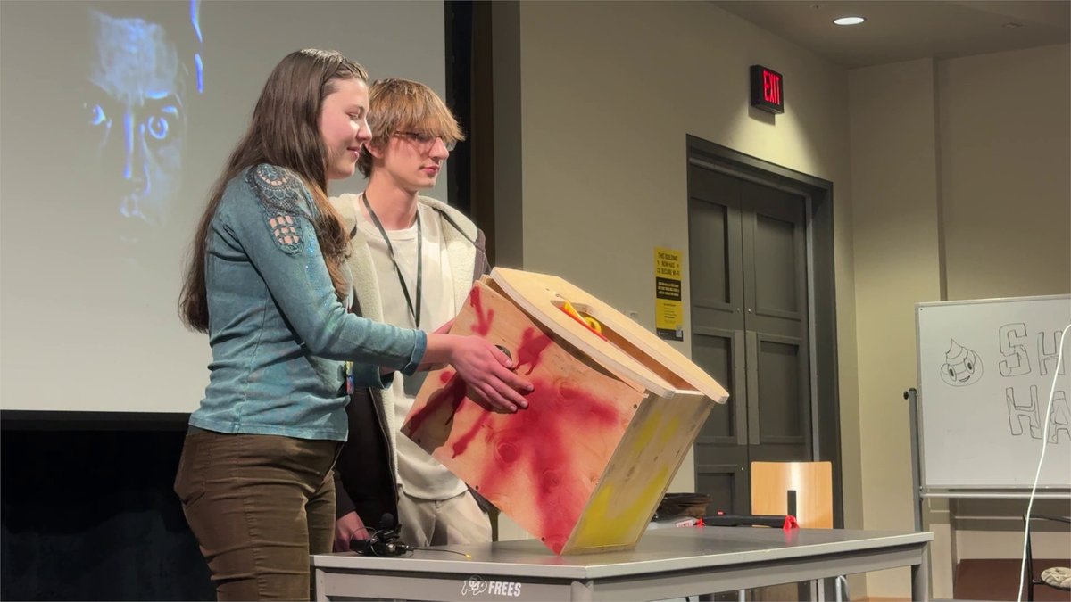 ShawnHymel's tweet image. We hosted a 24-hour anti-#hackathon at @btulab_cu  (@CUBoulder). No startups or pitches. Just weird, useless, and joyful engineering. Check out my latest post to see the wildly creative projects built by students.
👇
Link in replies

#maker #engineering #education @digikey