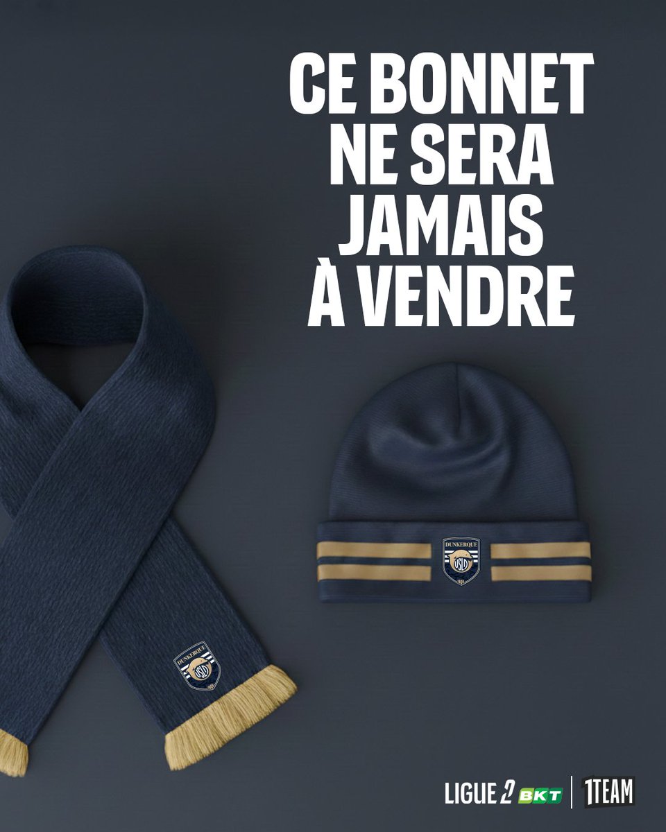 💙 Être supporter, ce n’est pas seulement encourager.
C’est aussi être là pour chacun dans les moments les plus durs.

Avec la <a href="/Ligue2BKT/">Ligue 2 BKT</a>, l’USL Dunkerque offre des bonnets oncologiques aux couleurs de l’USLD à ses supporters en cours de traitement, pour leur rappeler qu’ils font