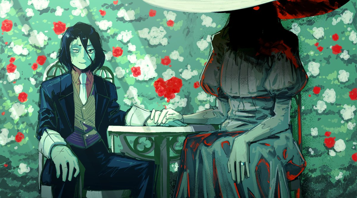 Sinranx's tweet image. [OC] papa and mama