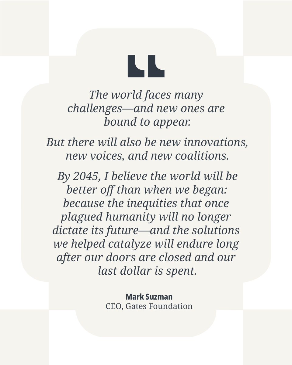 Mark Suzman tweet media